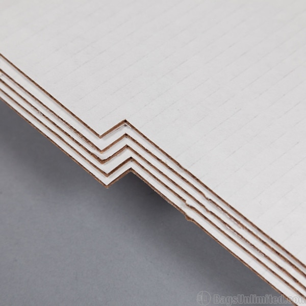 Comic Divider - White Corrugated